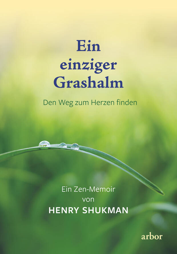 Shukman – Buchumschlag von "Ein einziger Grashalm"
